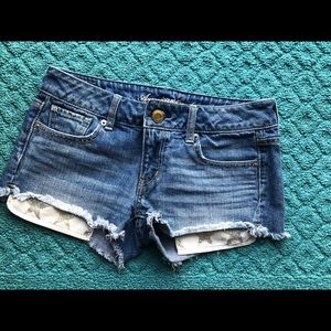American eagle size 2 jean shorts